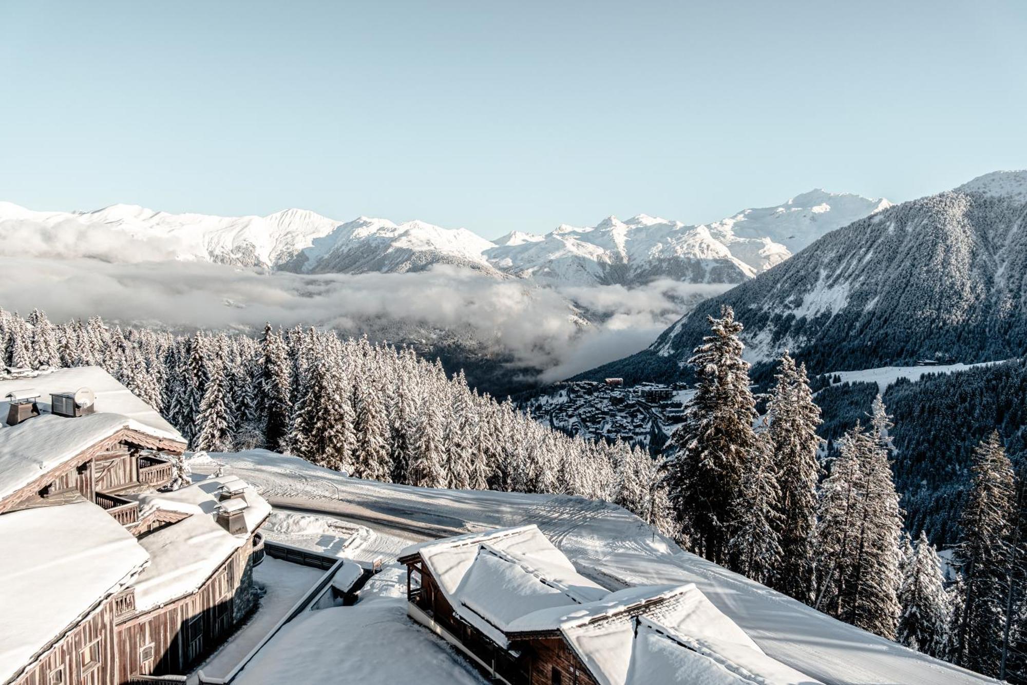 Alpes Hotel Du Pralong Courchevel Bagian luar foto