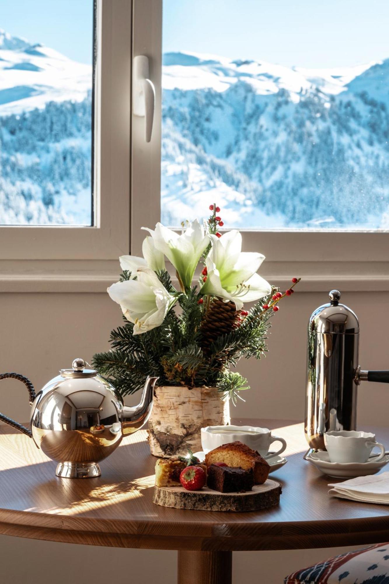 Alpes Hotel Du Pralong Courchevel Bagian luar foto