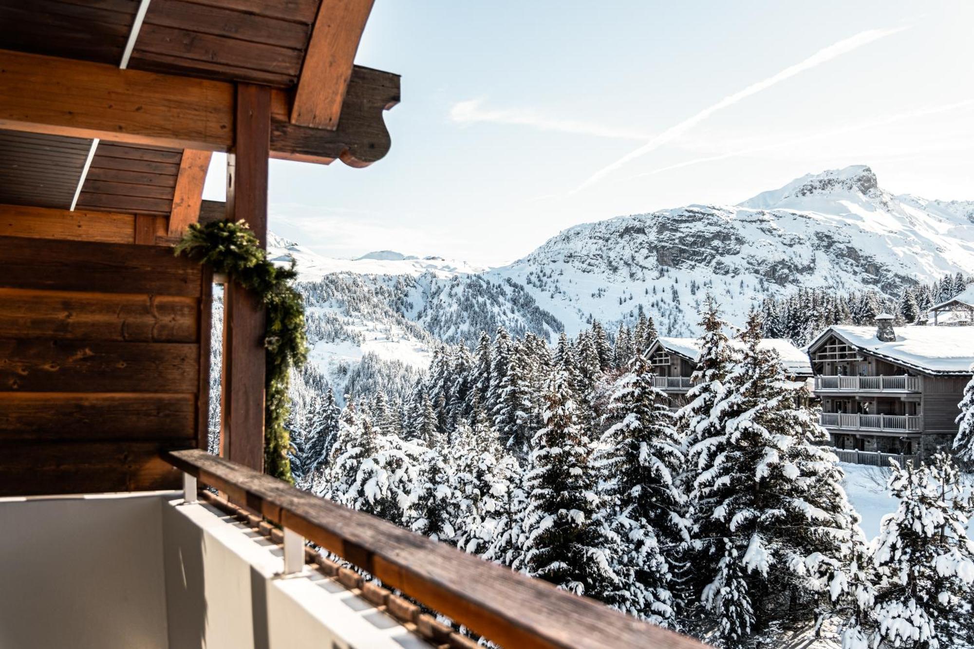 Alpes Hotel Du Pralong Courchevel Bagian luar foto