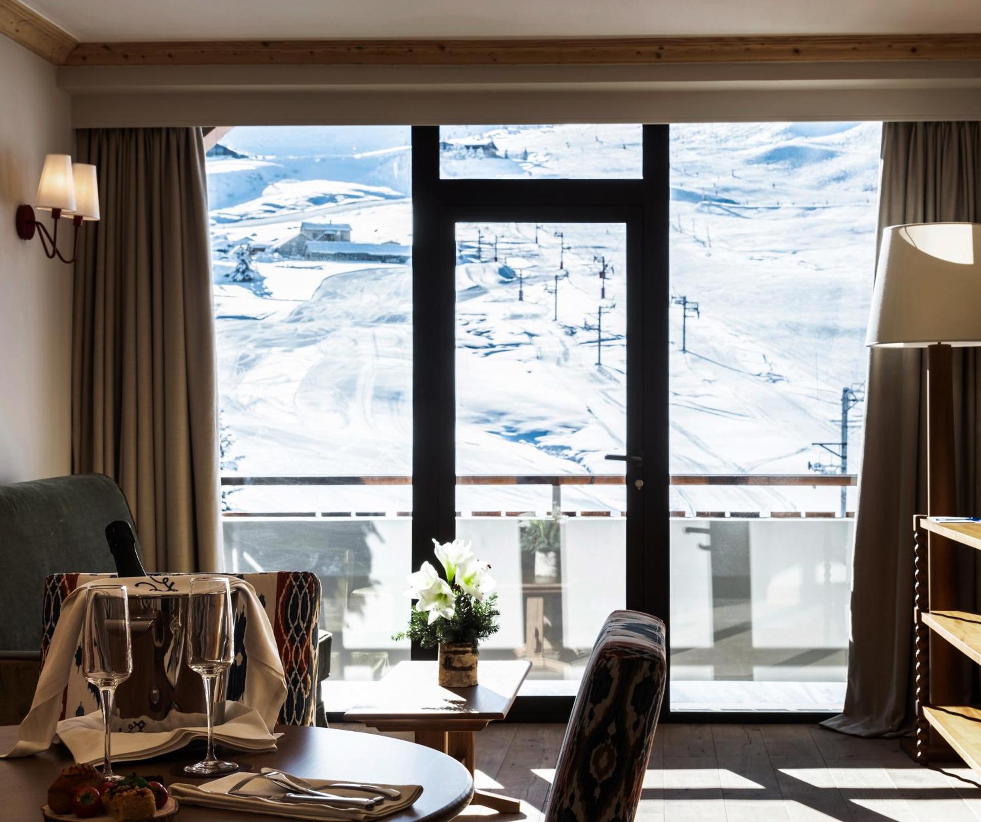 Alpes Hotel Du Pralong Courchevel Bagian luar foto