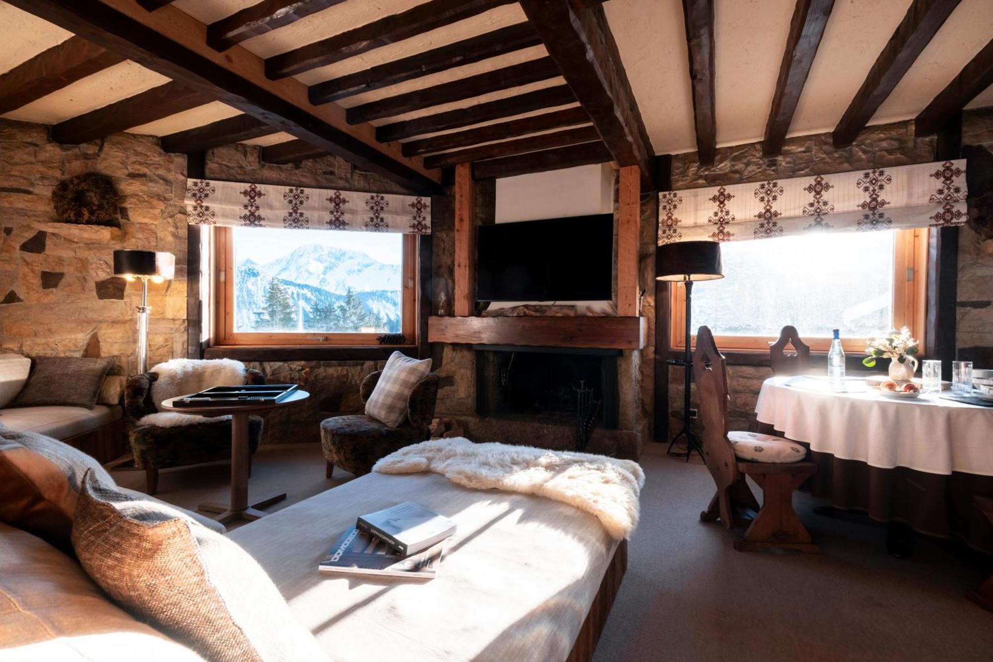 Alpes Hotel Du Pralong Courchevel Bagian luar foto